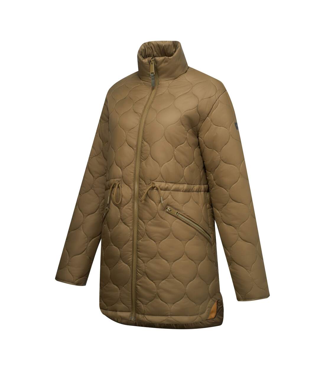 Doudoune Motif/style Matelassé Gaia Femme Kaki Regatta-3