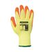 Unisex adult a150 classic grip gloves m orange Portwest