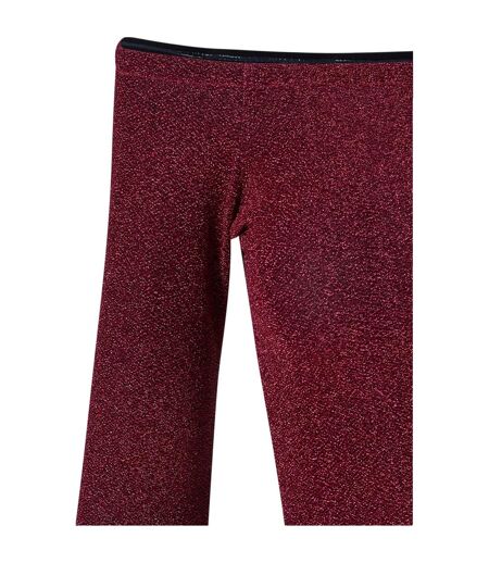 Haut Manches Longues Motif/style Paillettes Femme Bordeaux Urban Classics