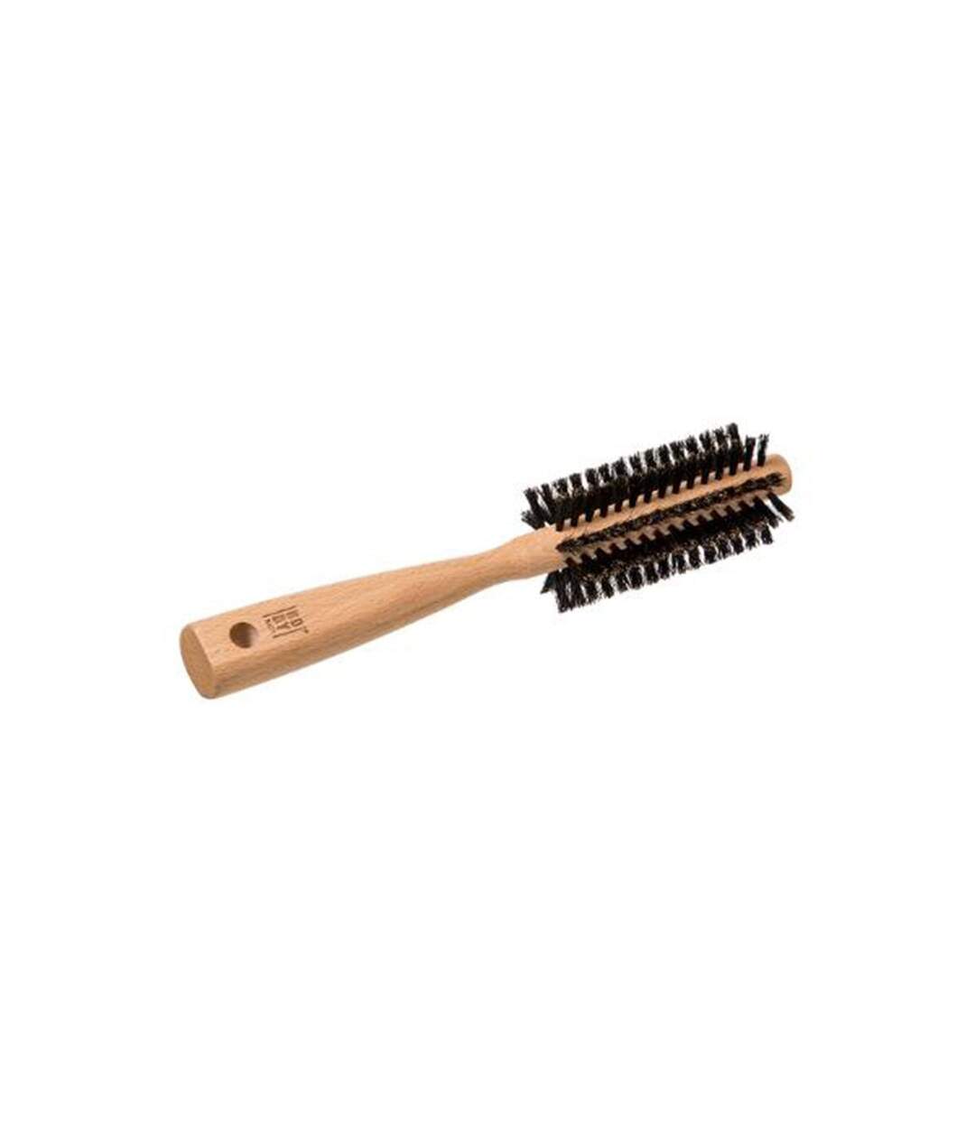 Brosse à Cheveux Ronde Poils de Sanglier 24cm Naturel-1