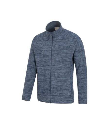 Mountain Warehouse Mens Snowdon II Full Zip Fleece Jacket (Blue) - UTMW1292