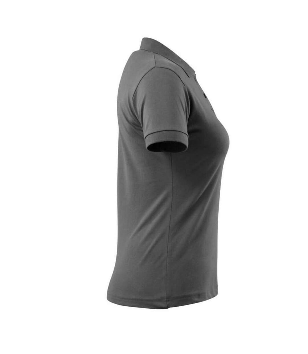 Womens/ladies Grasse Crossover Polo Shirt Dark Anthracite Mascot-4