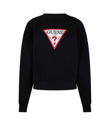 Pull Motif/style Icône Femme Noir Vif Guess