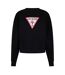 Pull Motif/style Icône Femme Noir Vif Guess-1