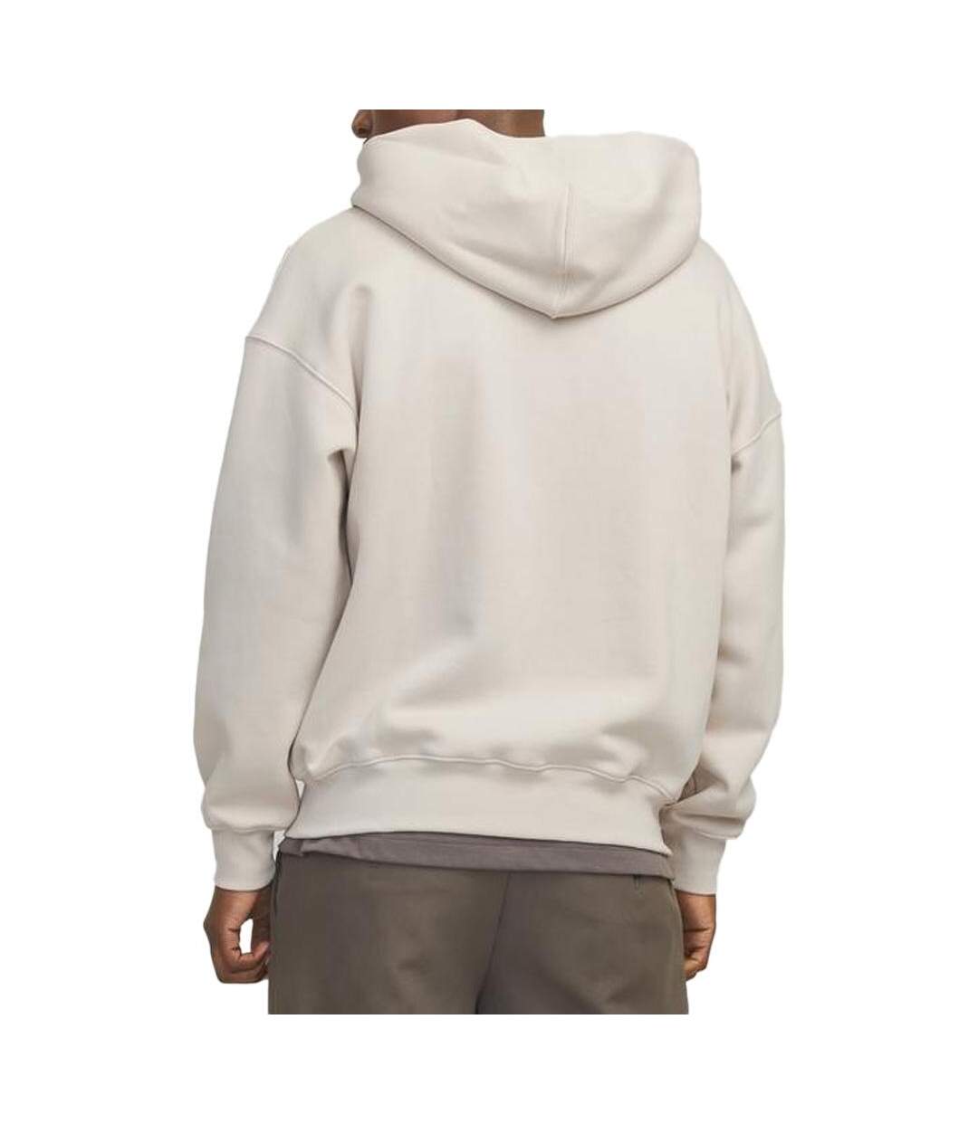Sweat zippé beige homme jack & jones edge-2