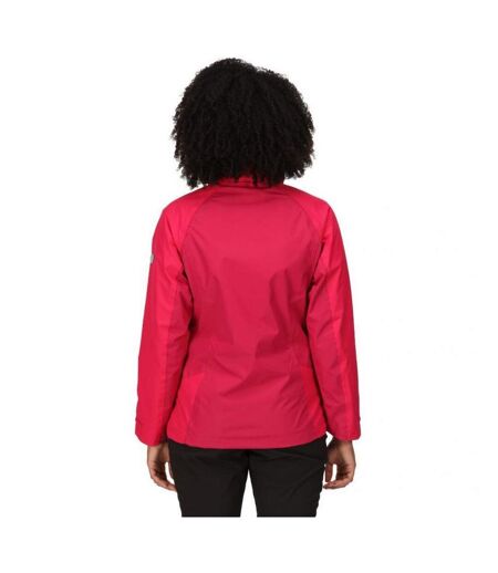 Regatta Womens/Ladies Calderdale IV Waterproof Jacket (Berry/Pink Potion) - UTRG5841