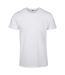 T-shirt basic homme blanc Build Your Brand-1