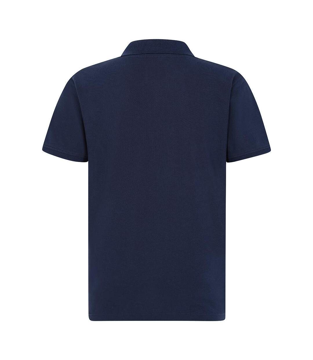 Polo Motif/style Brodé Homme Bleu Mer Bleu Mer Lazy Jacks-3
