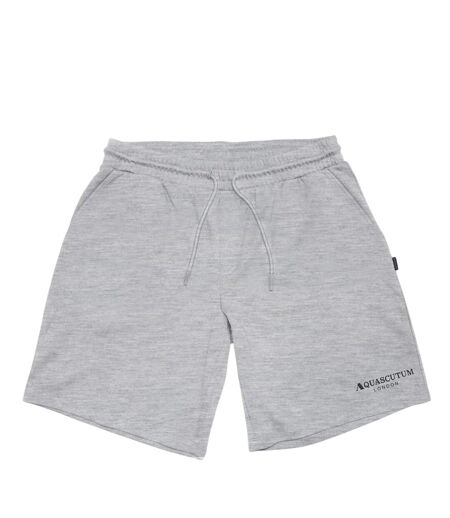 Mens Sweat Shorts Grey Aquascutum