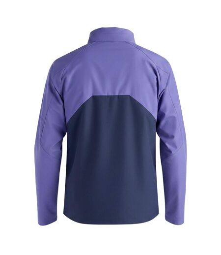 Mens Two Tone Woven Hooded Jacket Purple New Balance