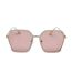 Womens/ladies Cassiopeia Hexagon Sunglasses One Size Beige Storm-2