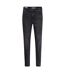 Womens/ladies High Rise Skinny Jeans Black Mustang Levis-2