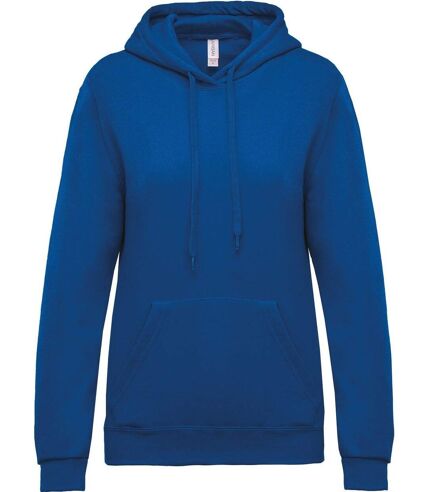 Sweat-shirt à capuche - Femme - K473 - bleu roi