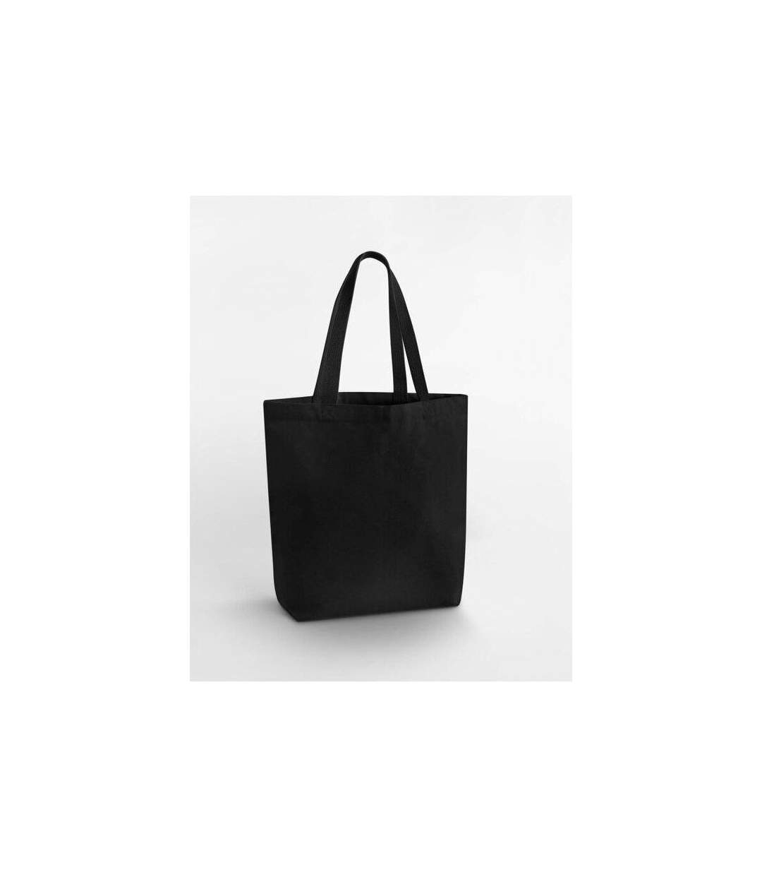 Heavy Canvas Tote Bag One Size Black Westford Mill-1