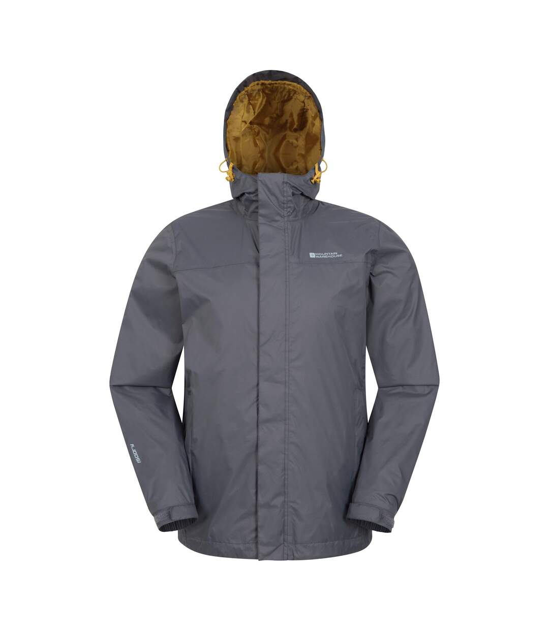 Mens Torrent Waterproof Jacket Grey Mountain Warehouse-1
