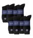 24 Pairs Multipack Mens Ultimate Comfort 100% Cotton Socks-2