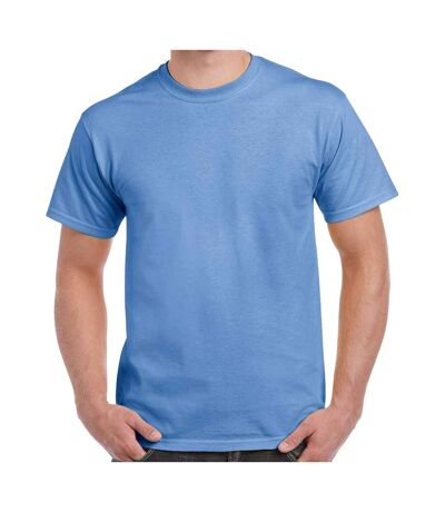 Mens heavy cotton t-shirt carolina blue Gildan