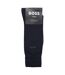 Lot De 2  Chaussettes Motif/style Uni Homme Bleu Marine Boss-3