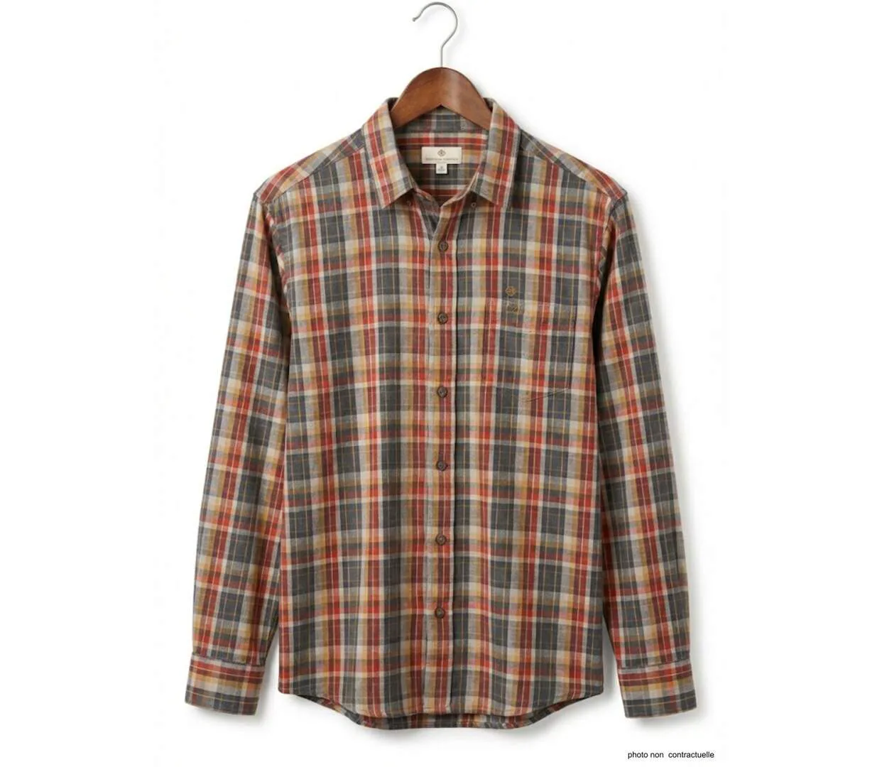 Chemise à carreaux Manches Longues Homme Winchester Tikal2-5