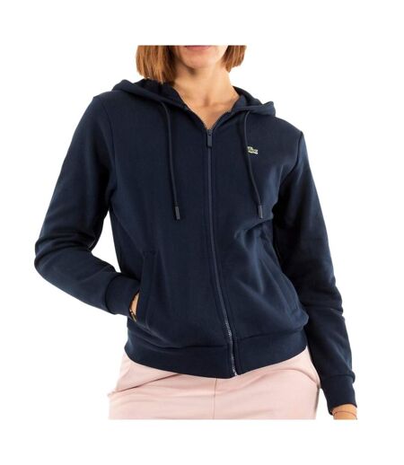 Sweat marine femme lacoste sf5256 - 34