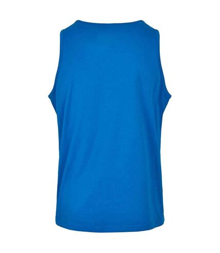 Mens basic tank top cobalt blue Build Your Brand