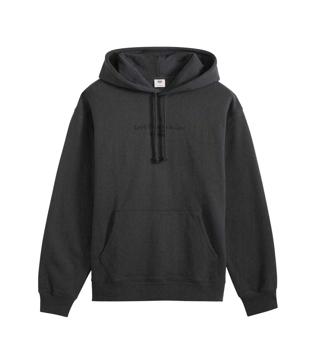Mens Relaxed Fit Hoodie Grey Levis-2