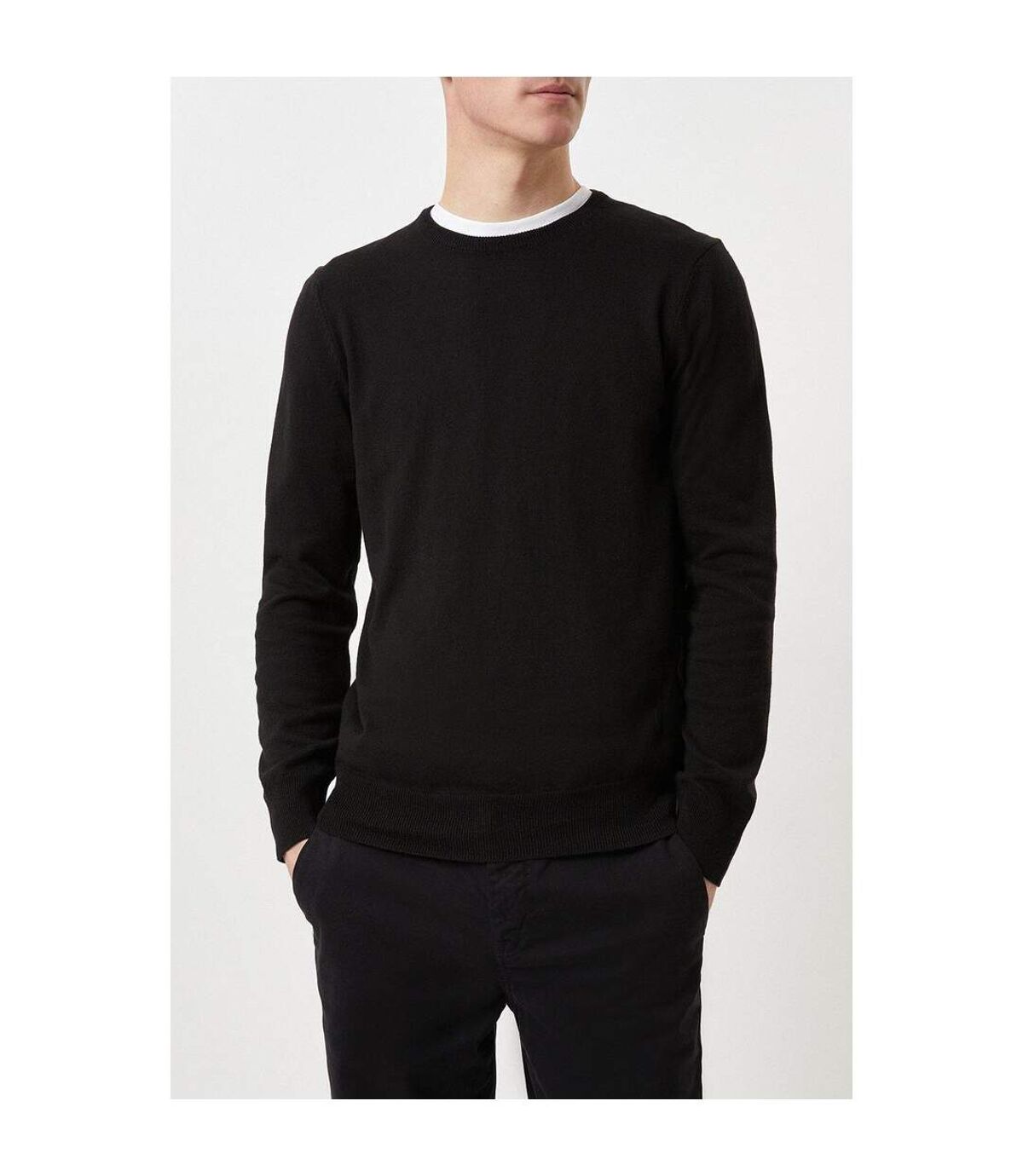 Burton Mens Knitted Crew Neck Sweater (Black)