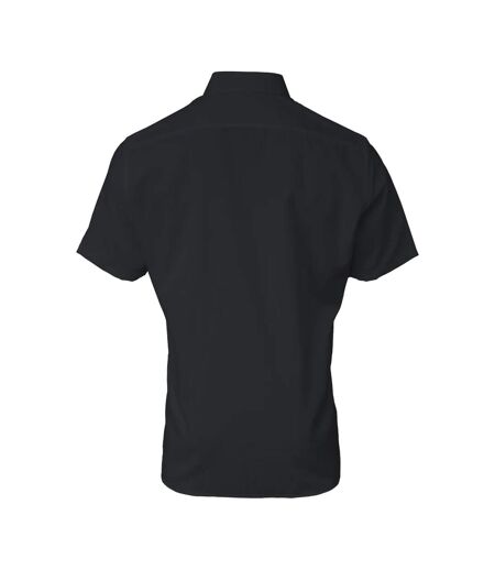 Chemise Manches Courtes Homme Noir Marvelis