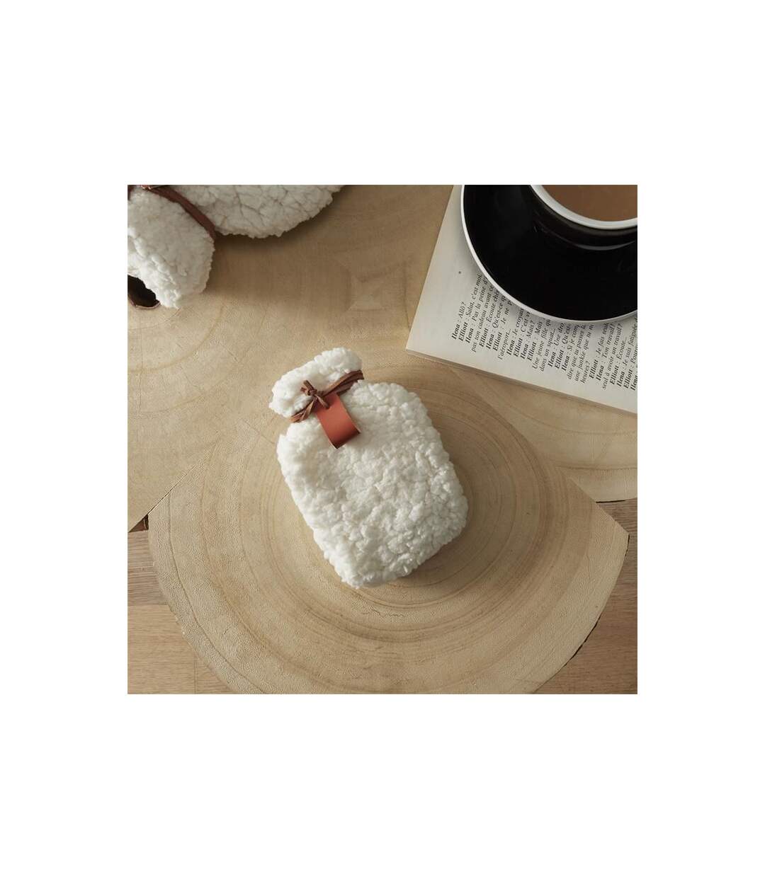 Chaufferette Réutilisable Sherpa 12cm Blanc-2