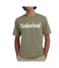 T-shirt Kaki Homme Timberland Kennebec