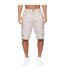 Mens jamstar cargo shorts light grey Crosshatch-1