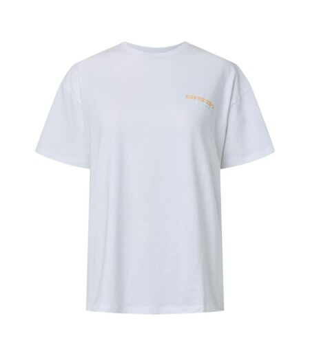 T-Shirt blanc femme pieces fasty oversize