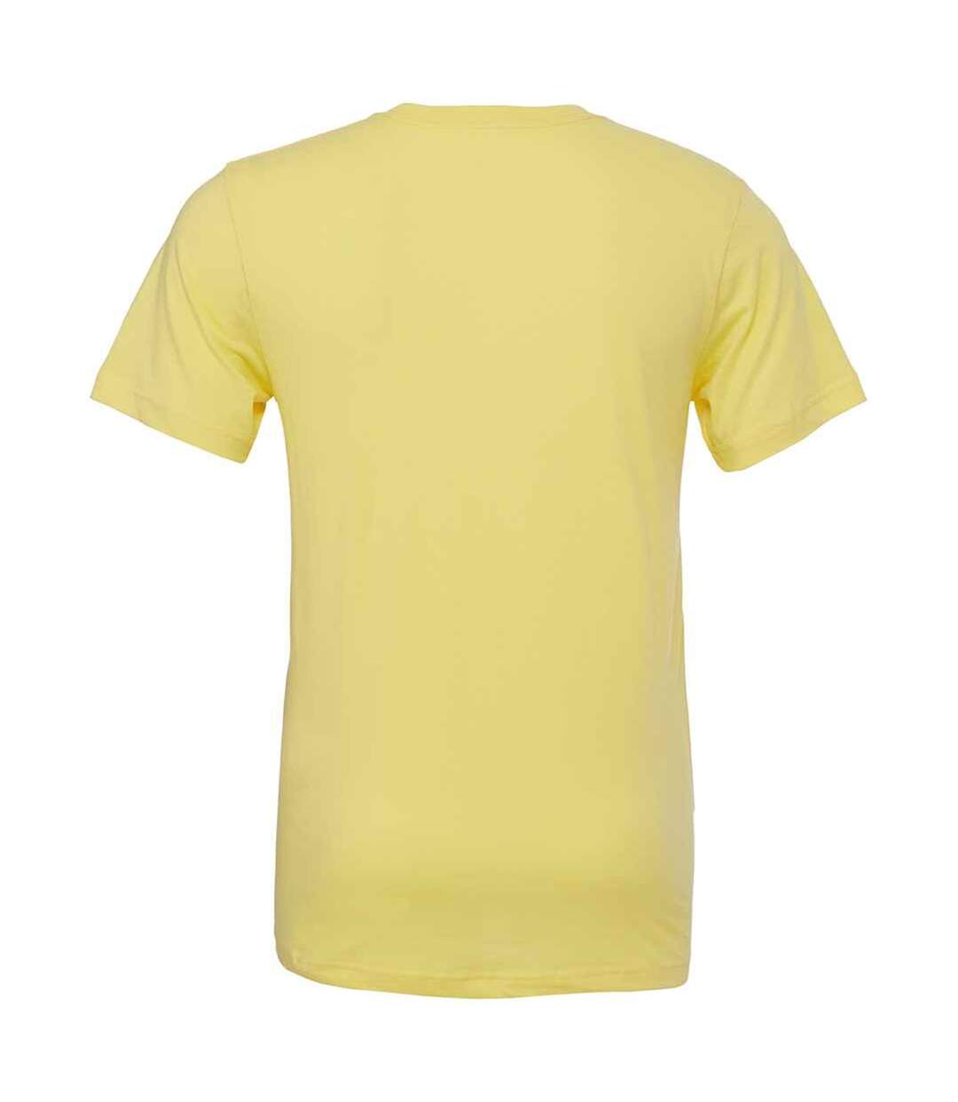T-shirt Cvc Adulte Jaune Doré Chiné Bella + Canvas-2