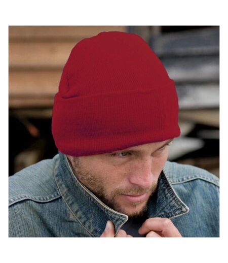Bonnet Thermique Épais Rouge Result
