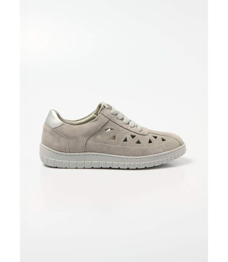 Derbies à lacets cuir largeur confort perforées