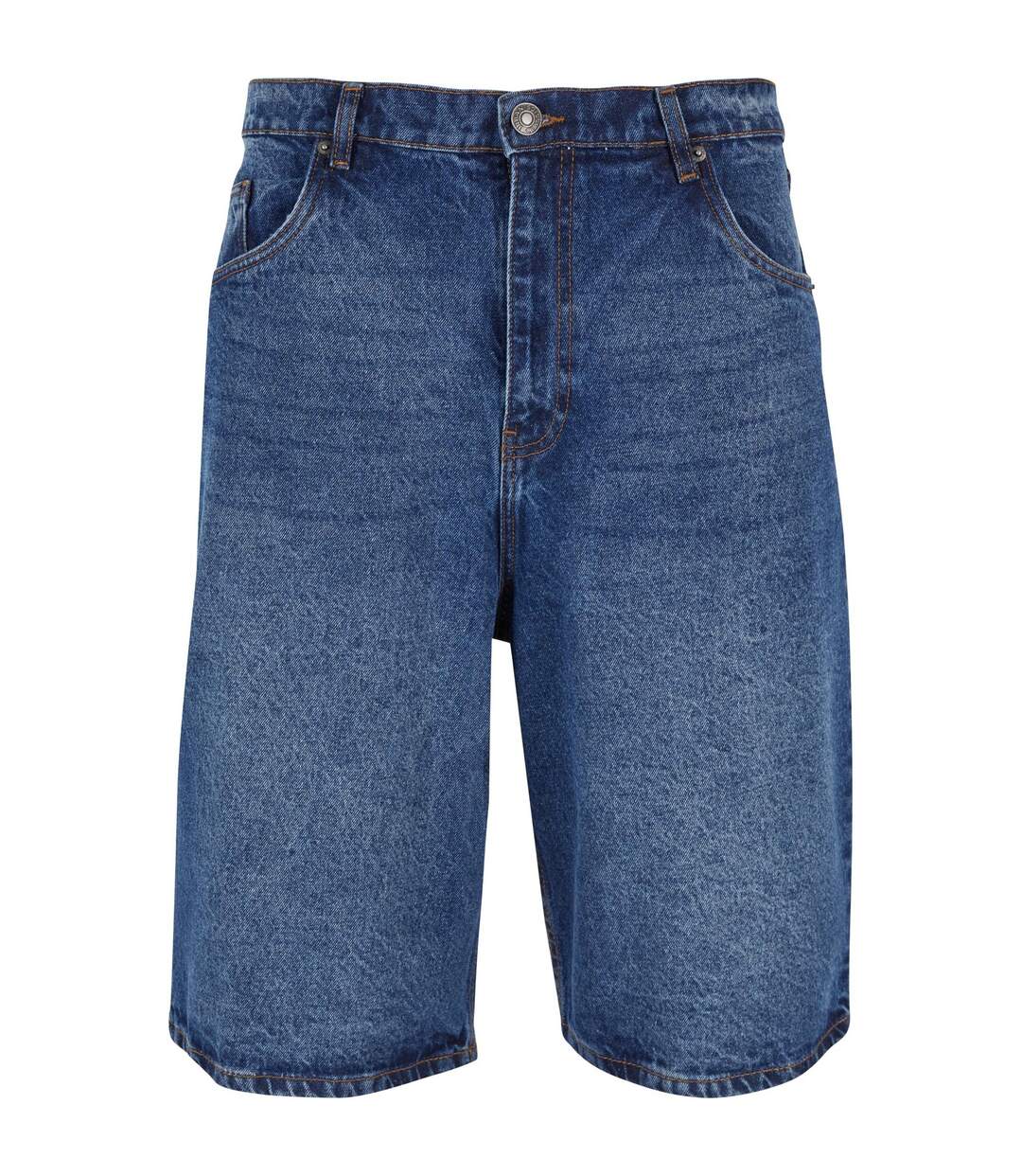 Short 90's Homme Bleu Délavé Urban Classics-1