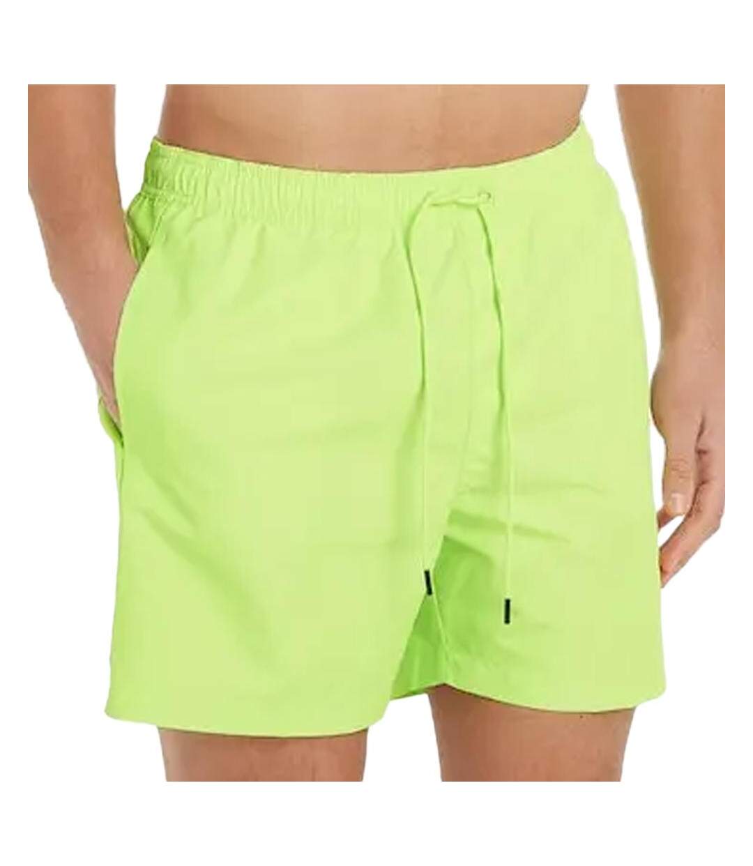 Short de bain Vert Homme Calvin Klein Medium Double - L