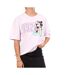 T-Shirt violet femme disneymickey skate oversized-1