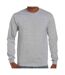Unisex Adult Ultra Cotton Plain Long-sleeved T-shirt Sports Grey Gildan-2