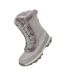 Womens/ladies ohio snow boots silver Mountain Warehouse