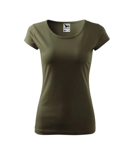 T-shirt Pure Femme Vert Foncé Malfini