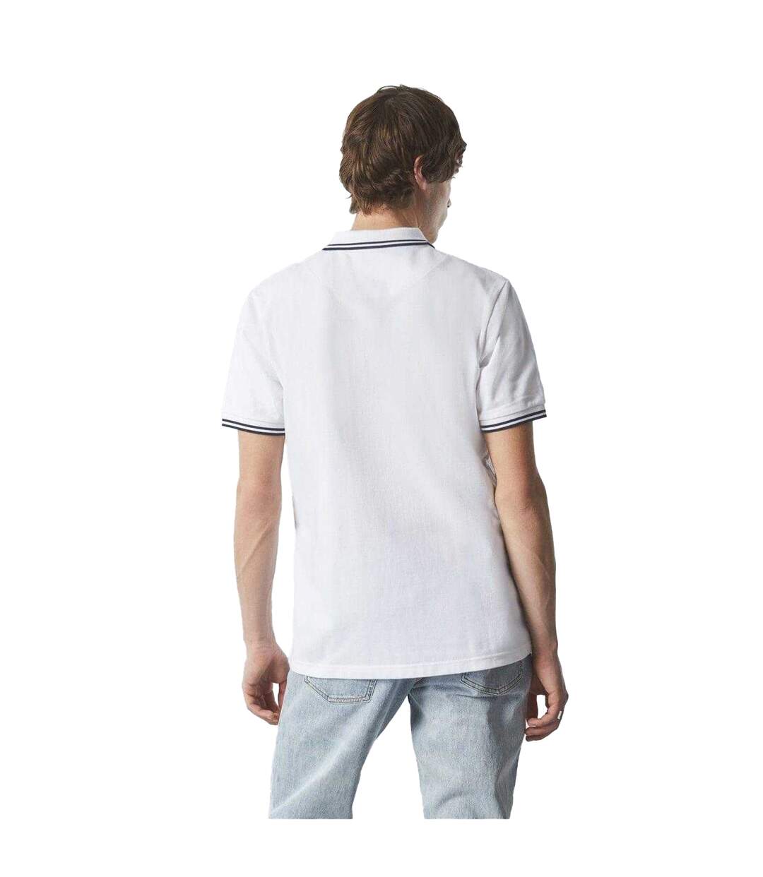 Polo Homme Blanc Pretty Green-3