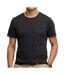 T-Shirt noir homme superdry classic essential-1