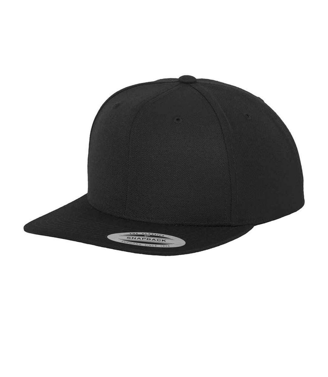 Casquette ajustable classic homme noir Flexfit-1