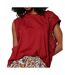 T-shirt rouge femme kaporal solex-1