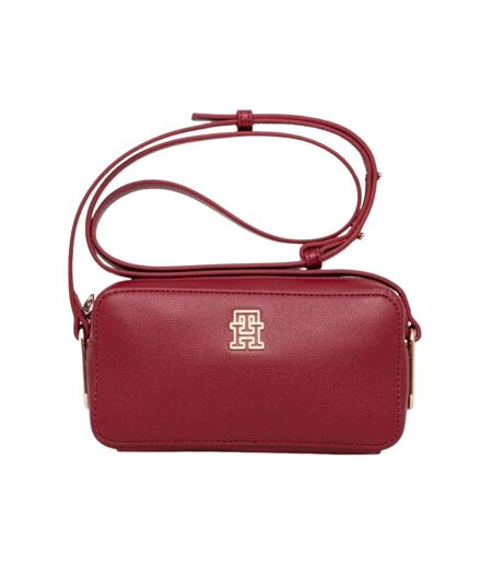 Sac À Main Motif/style Logo Timeless Femme Taille Unique Bordeaux Tommy Hilfiger