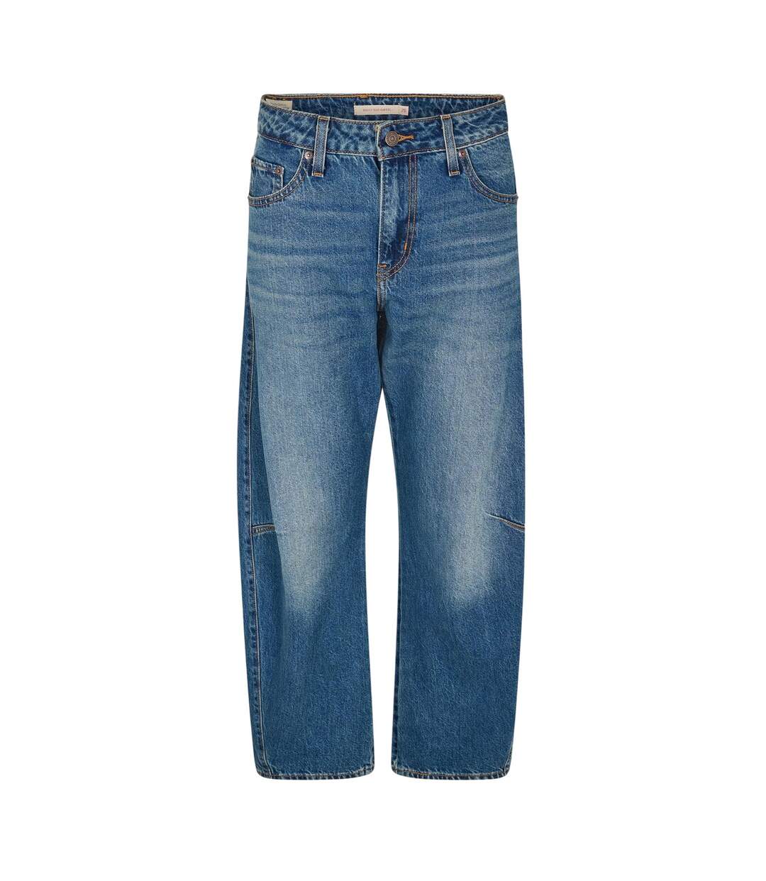 Womens/ladies Balloon Baggy Jeans Blue Levis-2