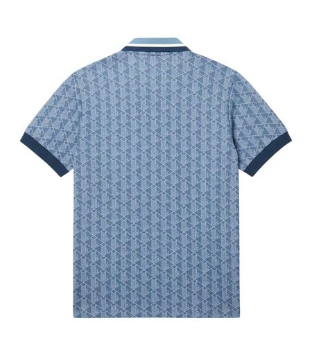 Polo Motif/style Monogramme Homme Bleu Lacoste