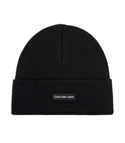 Bonnet Noir Homme Calvin Klein Jeans Travertine - Taille unique