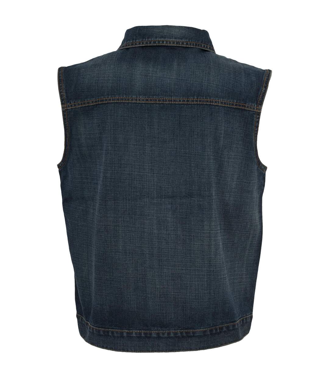 Veste Sans Manches Homme Bleu Denim Urban Classics-2